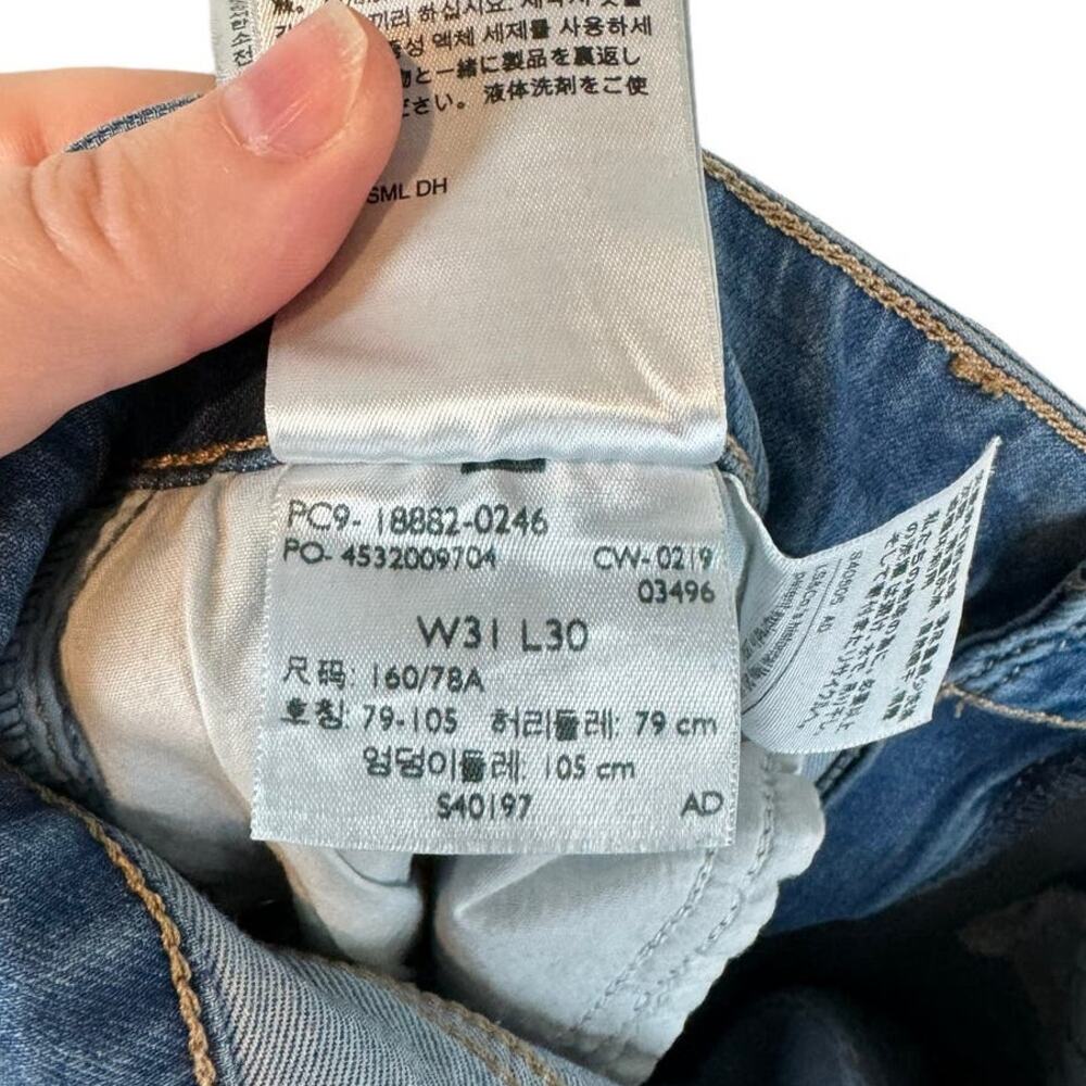 Levi's Premium 721 High Rise Skinny Quick Draw Celana Wanita Light Wash 31‎ - Picture 10 of 14